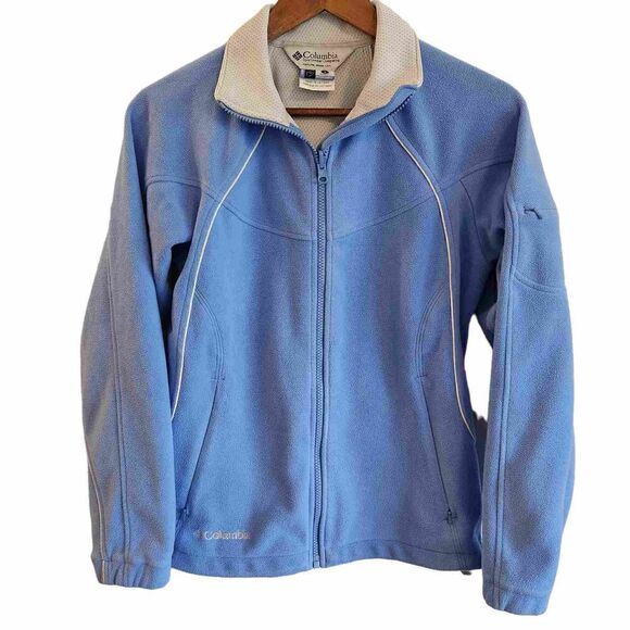 Columbia Fleece Women's Zip Front Jacket Size Small - Picture 1 of 4